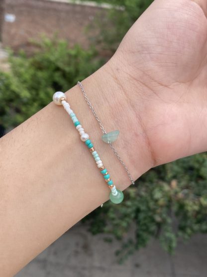 ocean bracelet pair