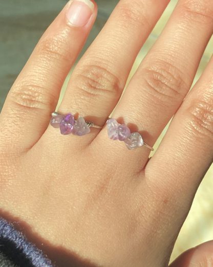 stone stack rings