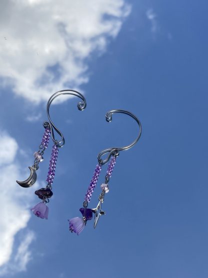 lavender ear cuffs - Image 2