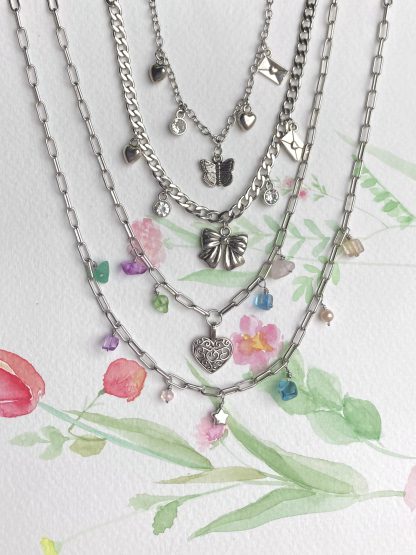 Charm necklaces