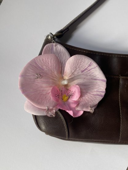 Orchid bag charm - Image 2