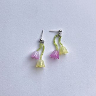 Zinnia earrings