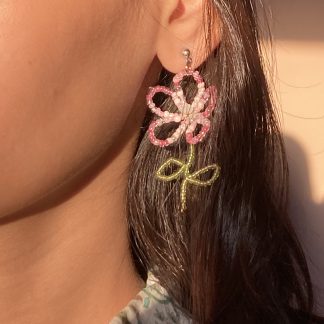 Phool earrings