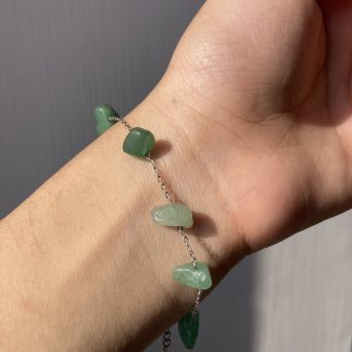Jade crystal bracelet