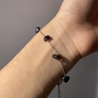 Black crystal bracelet